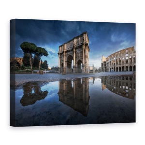 Tablou canvas - Constantino, Antic, Arhitectura, Arc, La Roma, Monument, 50 x 70 cm