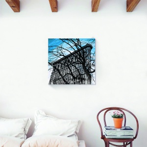 Tablou canvas copac New York Flatiron 60x60 cm