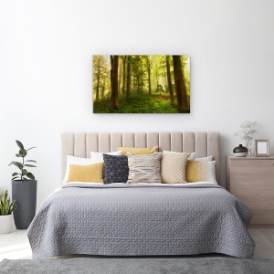 Tablou canvas - Copacul Mic, Padure, Lemn, Verde, 50 x 80 cm - Img 3