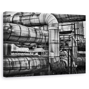 Tablou canvas - Cuib De Vipere, Conducte, Industrial, Tevi, Tub, 60 x 90 cm