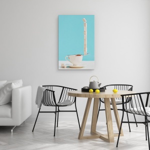 Tablou canvas - Dinte Dulce, Cub De Zahar, Dulce, Ceai, 60 x 90 cm - Img 4