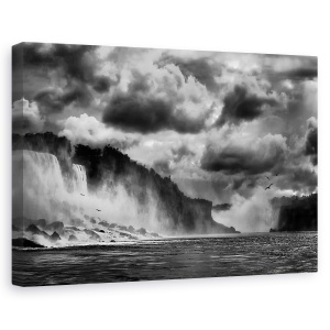 Tablou canvas - Domnisoara Din Ceata, Niagara, Cascada Niagara, America, 60 x 90 cm
