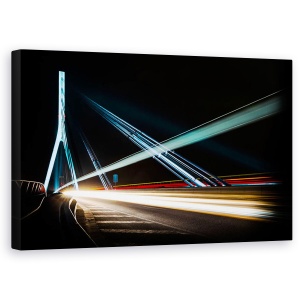 Tablou canvas - Dungi, Arhitectura, Perspectiva, Pod, Lumina, Tren, 50 x 80 cm