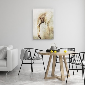 Tablou canvas - Elefant, Animale, 60 x 90 cm - Img 4