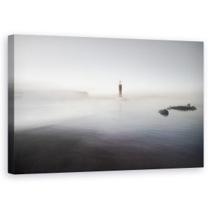 Tablou canvas - Farul De Nicaieri, Peisaj Marin, Apa, Mare, 50 x 80 cm