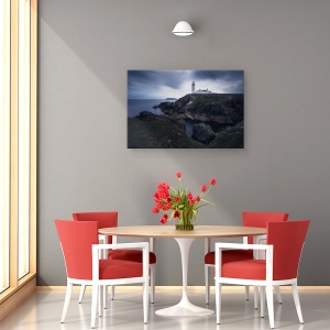 Tablou canvas - Farul Din Fanad, Peisaj, Stanca, 60 x 90 cm - Img 4