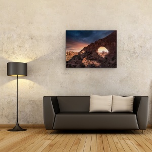 Tablou canvas - Ferestre, Arcuri, National, Parc, Statele Unite Ale Americii, Utah, 60 x 80 cm - Img 2