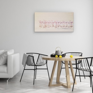 Tablou Canvas - Flamingo Marsaluind, Animale, Natura, Plaja, Ocean, 50 x 100 cm - Img 4