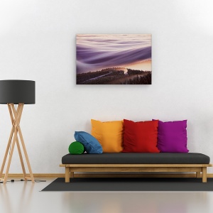 Tablou canvas - Frisca, Peisaj, Cer, Nori, Munte, 60 x 90 cm - Img 2