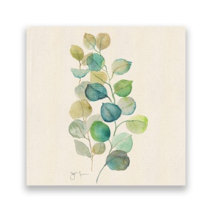 Tablou Canvas - Frunze, Verde, Pictura, 60 x 60 cm