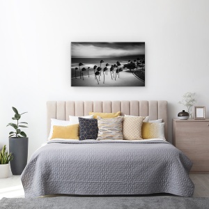Tablou canvas - Furtuna Tropicala, Peisaj, Vant, Batut De Vant, Vremea, Sufla, 50 x 80 cm - Img 3