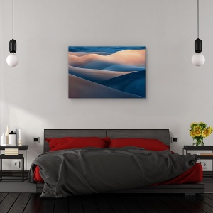 Tablou canvas - Gama de culori, Peisaj, Dune De Nisip, Umbra, Curbe, 80 x 120 cm - Img 3
