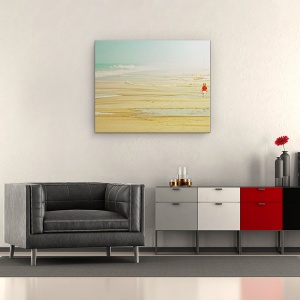 Tablou canvas - In Felul Meu, Tanar, Plaja, Copil, Baiat, Copil, 40 x 50 cm - Img 2