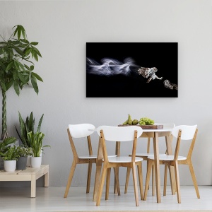 Tablou canvas - Inapoi In Viitor, Pasare, Bufnita, 50 x 80 cm - Img 4