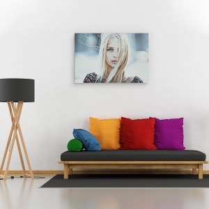 Tablou canvas - Infinitatea Rece, Rusia, Krasnoyarsk, Pistrui, Portret, 40 x 60 cm - Img 2