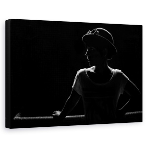 Tablou canvas - Intunericul Matineului, Schita, Palarie, Mana, Ochelari De Protectie, 60 x 90 cm