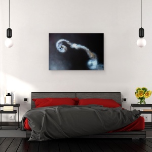 Tablou canvas - Looping, Actiune, Aeronava, Elice, Avion, 60 x 90 cm - Img 3