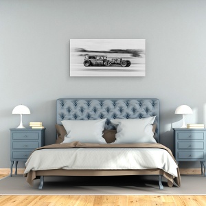 Tablou canvas - Lowrider, Fierbinte, Actiune, Panning, Masina, Transport, 50 x 100 cm - Img 4