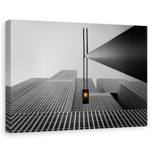 Tablou canvas - Lumina Galbena, Arhitectura, Portocaliu, Galben, Lampa, Lumina, 60 x 90 cm