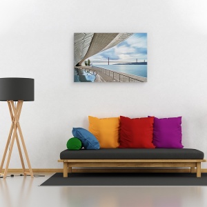 Tablou canvas - Maat, Muzeu, Rau, Pod, Lisabona, Portugalia, 60 x 90 cm - Img 2