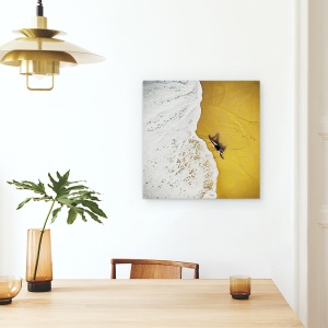 Tablou canvas - Mai Aproape, Aeriana, Paradis, Statiune, Plaja, Tarm, 60 x 60 cm - Img 4