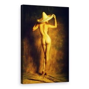 Tablou canvas - Maris, Palarie, Sombrero, Mexico, Mexican, Studio, 60 x 90 cm