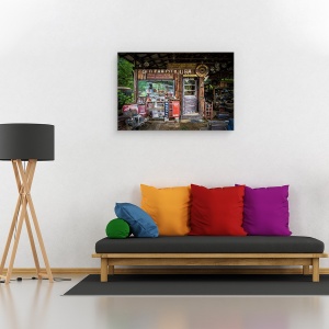 Tablou canvas - Masina de Epoca, Magazin, Magazin, Sua, Noi, America, 60 x 90 cm - Img 2