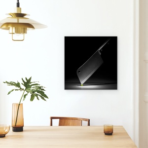 Tablou canvas - Masterchef, Mazare, Verde, Cutit, Masterchef, Bucatarie, 90 x 90 cm - Img 4