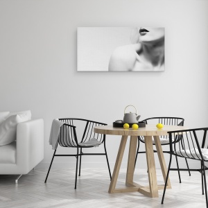 Tablou canvas - Mister, Fata, Buze, Model, Studio, Punct, 50 x 100 cm - Img 4