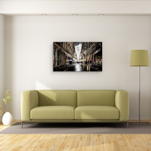 Tablou canvas - Moda Stradala, Panorama, Bulevard, Umbrela, 50 x 80 cm - Img 2