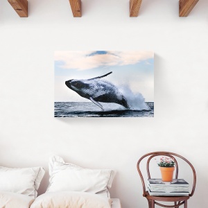 Tablou canvas balenă ocean 60x90 cm