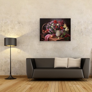 Tablou Canvas - Natura Moarta Colorata 1, 75 x 100 cm - Img 2