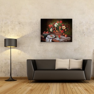 Tablou Canvas - Natura Moarta Colorata 3, 50 x 70 cm - Img 2