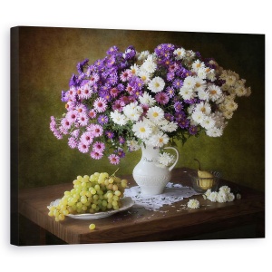 Tablou Canvas - Natura Moarta, Vara, Buchet, Floare 40 x 50 cm
