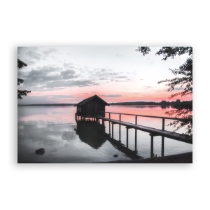 Tablou Canvas - Natura, Peisaj, Mare, Apus de soare, 80 x 120 cm
