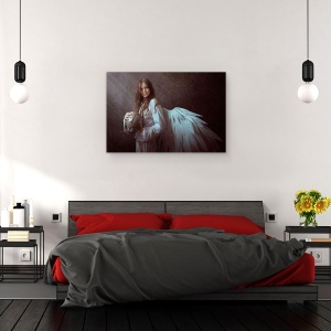 Tablou canvas - Neumilinta, Novosibirsk, Rusia, Ingeras, Casca, Razboinic, 80 x 120 cm - Img 3