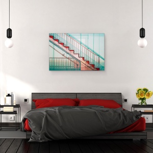Tablou canvas - New York City Loft, Abstract, Scari, Pastel, 40 x 60 cm - Img 3