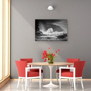 Tablou canvas - Ocean, Val, Ocean, Pacific, Apa, 40 x 60 cm - Img 4