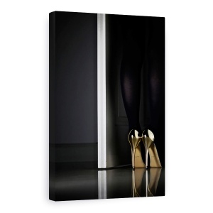 Tablou Canvas - Ochi De Aur, Aur, Aur, Tocuri Inalte, Pantofi, Pantofi, 60 x 90 cm