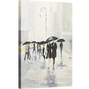 Tablou canvas - Oras in ploaie, 60 x 90 cm