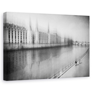 Tablou canvas - Palatul De Justitie, Paris, Franta, Sena, Rau, 60 x 90 cm