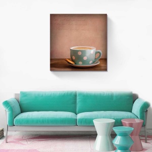 Tablou Canvas - Pauza de cafea, 60 x 60 cm - Img 2