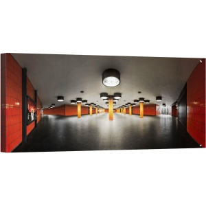 Tablou canvas - Pe Scena, Germania, Berlin, Panorama, Arhitectura, Subteran, 30 x 90 cm