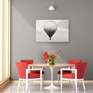 Tablou canvas - Pierde-Te In Lume, Balon Cu Aer Cald, Toamna, 60 x 90 cm - Img 4