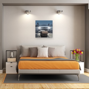 Tablou canvas - Pisica, Distractie, Amuzant, Cutie, 60 x 60 cm - Img 3