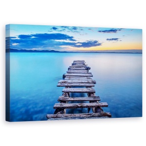 Tablou canvas - Ponton, Peisaj Marin, Zadar, Croatia, 50 x 80 cm