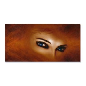 Tablou Canvas - Portret femeie, 50 x 100 cm