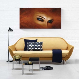Tablou Canvas - Portret femeie, 50 x 100 cm - Img 2
