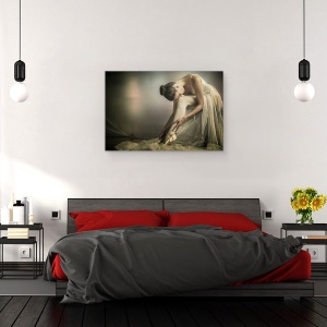 Tablou canvas - Pregatirea Pentru Dans, Portret, Balet, 80 x 120 cm - Img 3