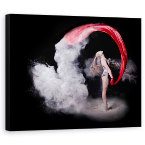 Tablou canvas - Pulbere De Ceata, Praf, Faina, Gimnastica, Acrobat, 60 x 75 cm